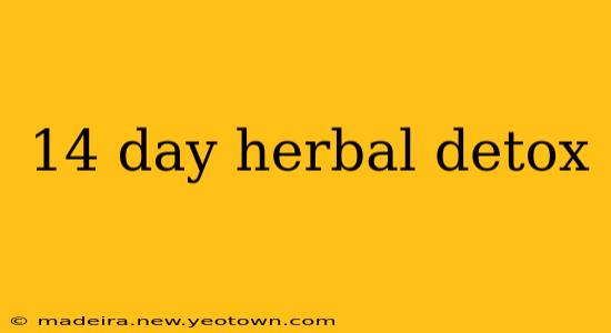 14 day herbal detox