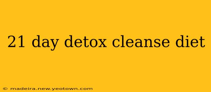 21 day detox cleanse diet