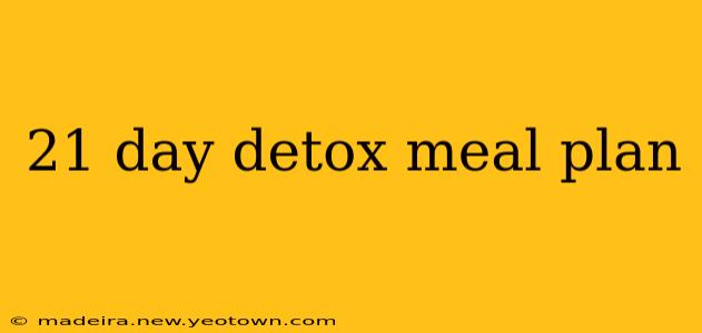 21 day detox meal plan