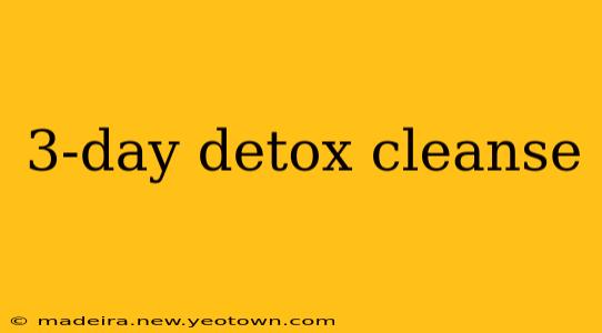 3-day detox cleanse