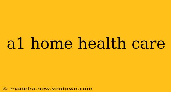 a1 home health care