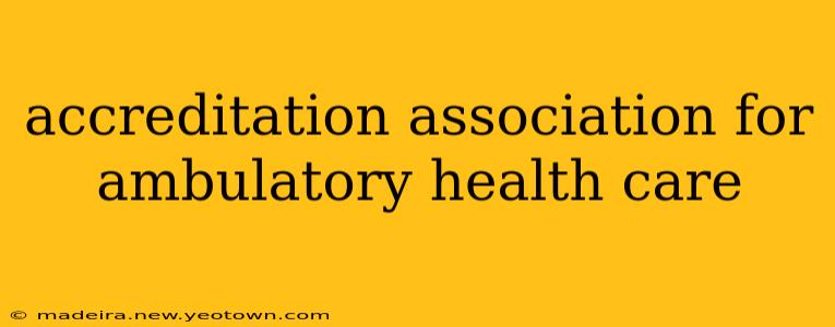 accreditation association for ambulatory health care