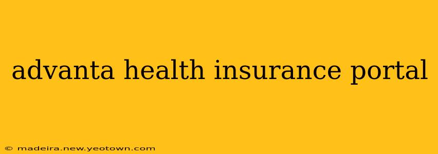 advanta health insurance portal