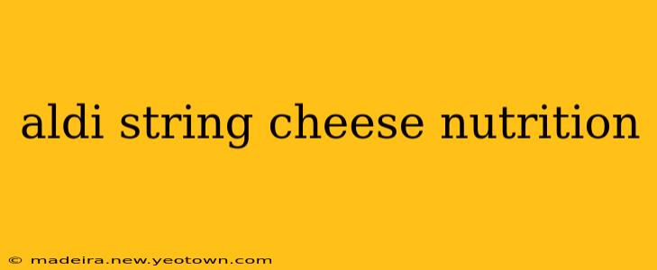 aldi string cheese nutrition