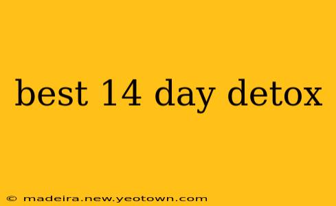 best 14 day detox
