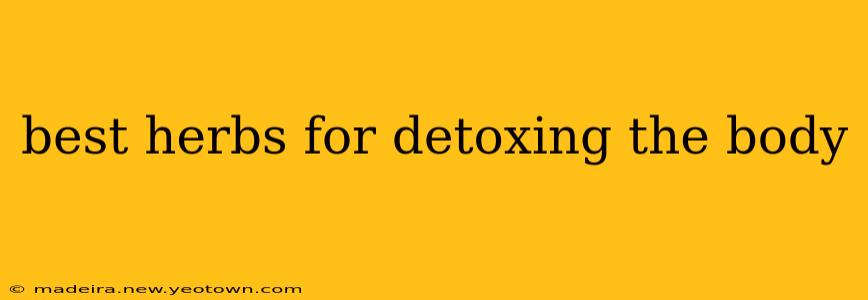 best herbs for detoxing the body