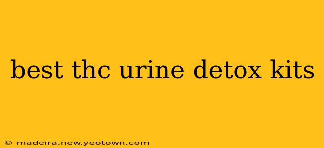 best thc urine detox kits