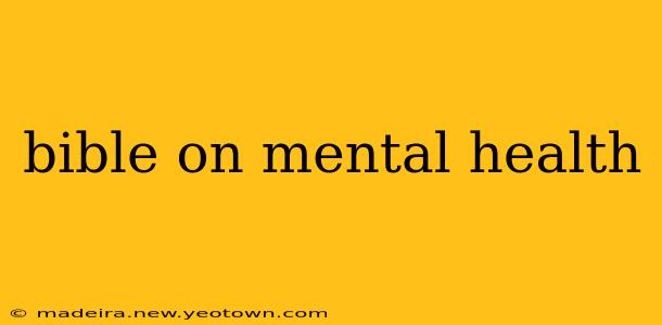 bible on mental health