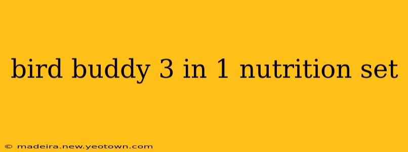 bird buddy 3 in 1 nutrition set