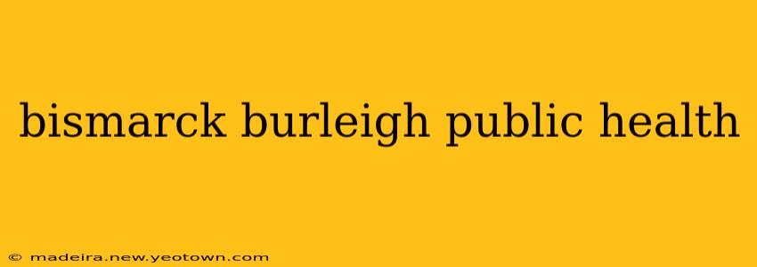 bismarck burleigh public health