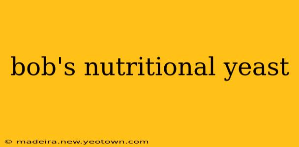bob's nutritional yeast