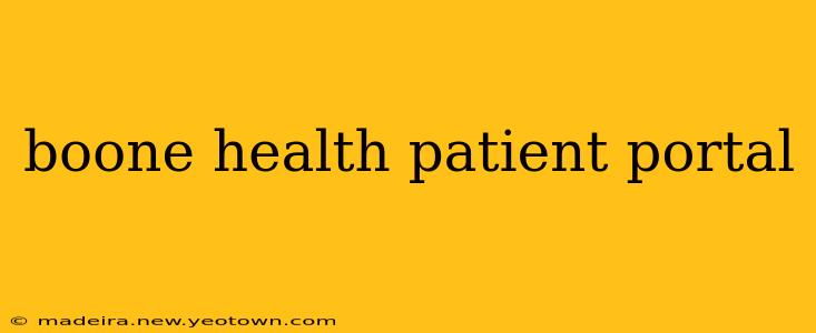 boone health patient portal
