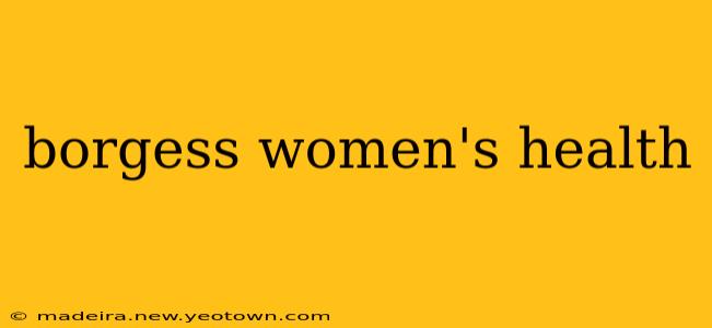 borgess women's health