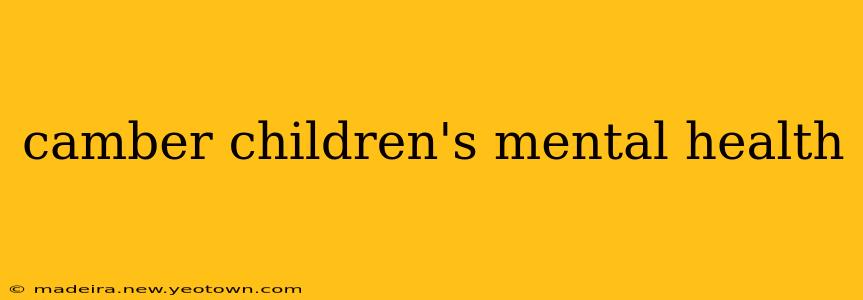 camber children's mental health