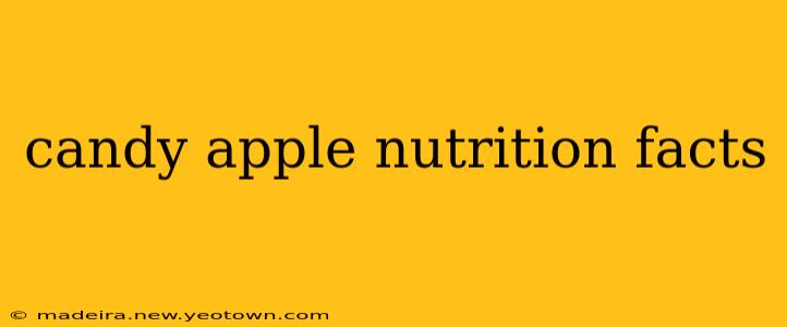 candy apple nutrition facts