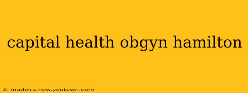capital health obgyn hamilton