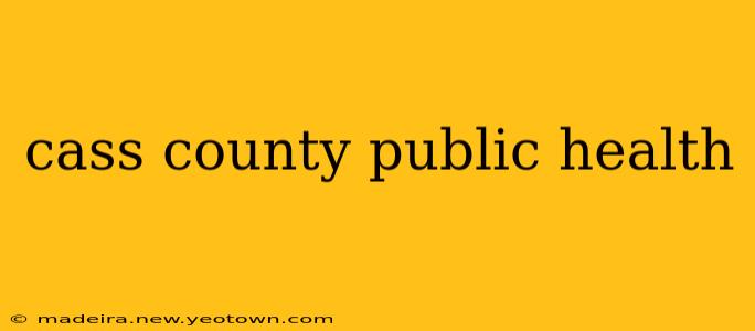 cass county public health