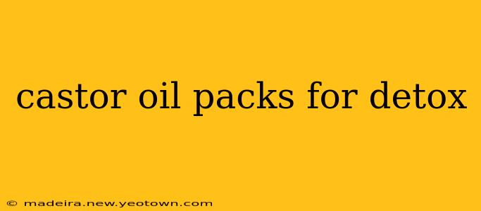 castor oil packs for detox