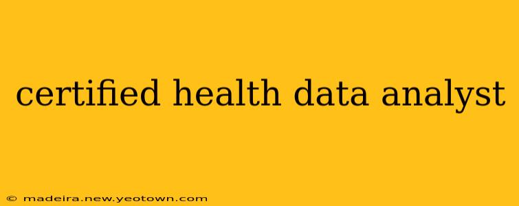 certified health data analyst