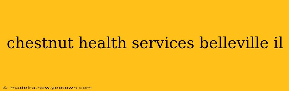 chestnut health services belleville il