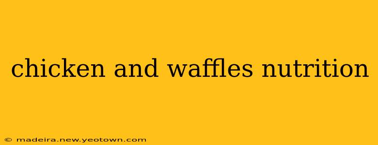 chicken and waffles nutrition