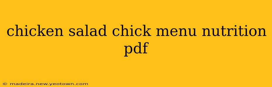 chicken salad chick menu nutrition pdf