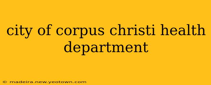 city of corpus christi health department