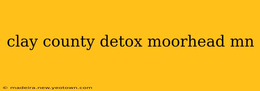 clay county detox moorhead mn