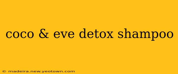 coco & eve detox shampoo
