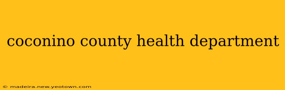 coconino county health department