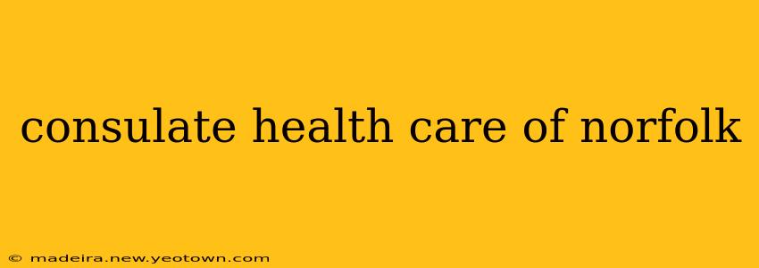 consulate health care of norfolk
