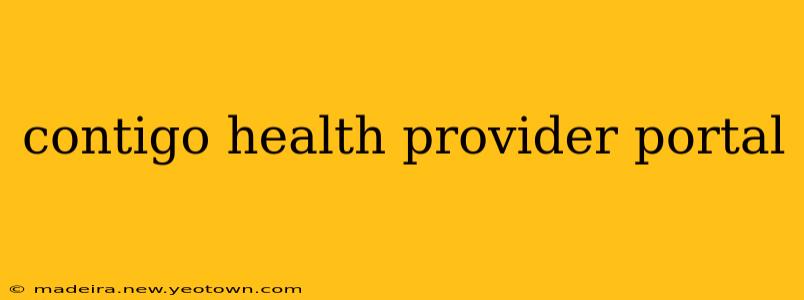 contigo health provider portal