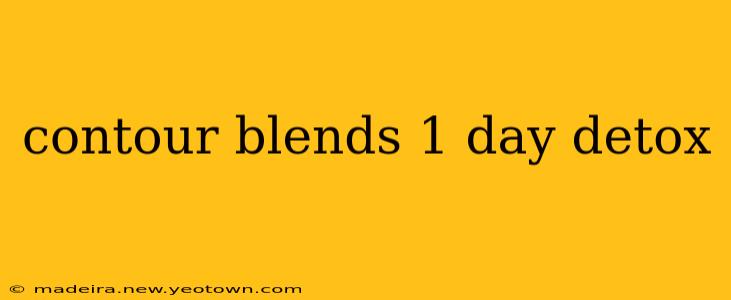 contour blends 1 day detox