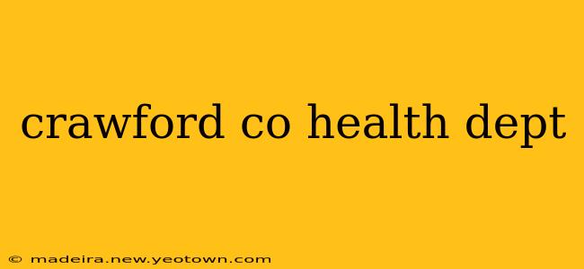 crawford co health dept