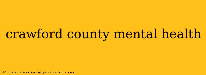 crawford county mental health
