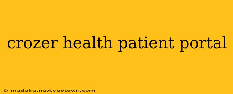 crozer health patient portal