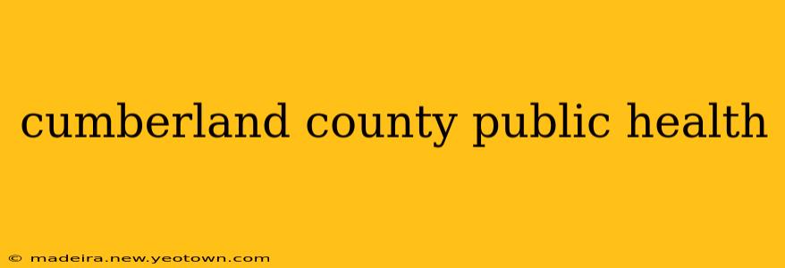 cumberland county public health
