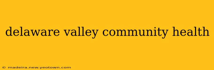 delaware valley community health