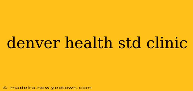 denver health std clinic