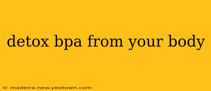 detox bpa from your body