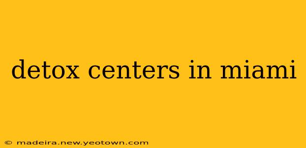 detox centers in miami