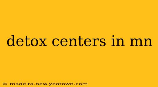 detox centers in mn