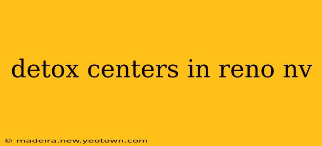 detox centers in reno nv