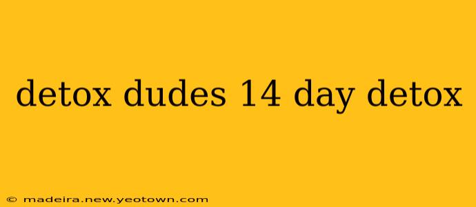 detox dudes 14 day detox