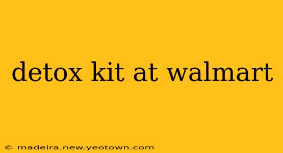 detox kit at walmart