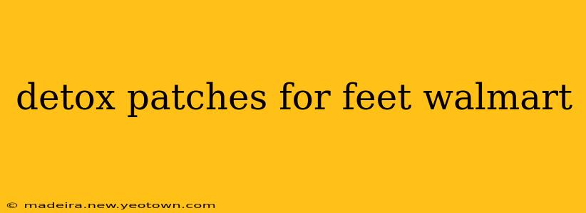 detox patches for feet walmart
