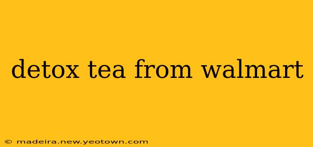 detox tea from walmart