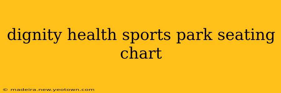 dignity health sports park seating chart
