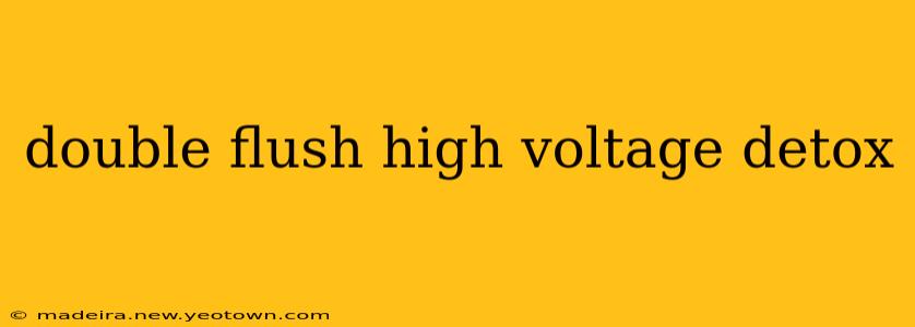 double flush high voltage detox