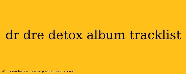 dr dre detox album tracklist